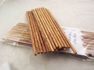 精致越南红木工艺品越南椰子木高级素面筷子10双/包 厨房餐具